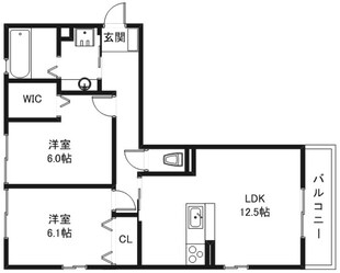 ＰＲＡＴＯ　ＶＥＲＤＥ（プラート　ヴェルデ）の物件間取画像